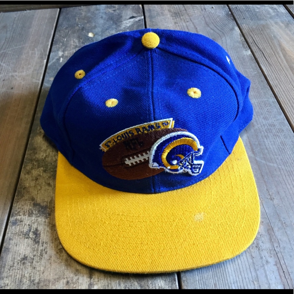 St Louis Rams Vintage NFL Teams SnapBack Ball Cap
